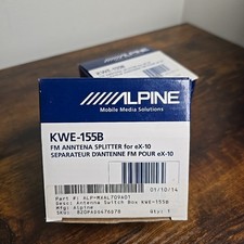 ALPINE KWE-155B FM ANTENNA SPLITER FOR EX-10 ...