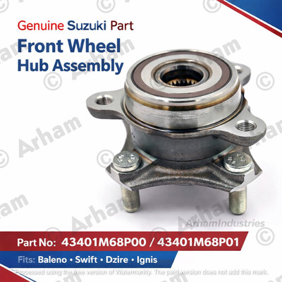 Genuine Front Wheel Hub Suzuki Baleno Swift Dzire Ignis