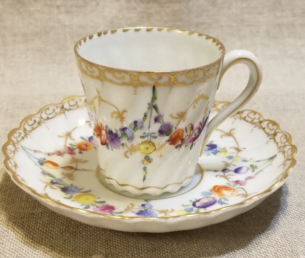 Collectible Cups & Saucers 1850-1899 Time Period Manufactured for