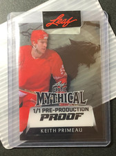 2024 Leaf Mystical 🏒 KEITH PRIMEAU Werewolf 🐺 #1/1 Detroit RED WINGS Canada