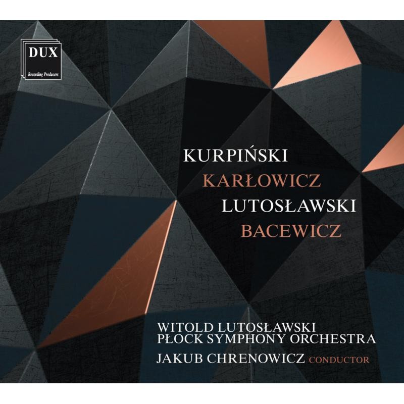 DUX1625 Witold Lutoslawski Plock Symphony Orchestra Polish Music, Vol.2 CD
