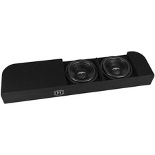 NEW DUAL 12" 1600W MAX LOADED PORTED SUB BOX 2015-2025 FORD F-150 SUPER CREW CAB