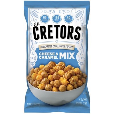 G.H. Cretors  Gourmet Caramel Corn 7.5 Ounce (Pack of 6), Cheese &
