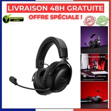 HyperX Cloud III S Casque Gaming Sans Fil Bluetooth PC PS5 Xbox
