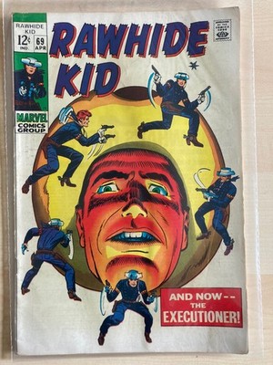 Marvel, US, The Rawhide Kid, #69, April 1969, Z 2 w Stempel