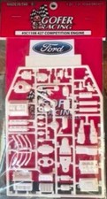 GOFER RACING Ford 427 Competition Engine for MODEL KITS 1/24 1/25 5C1108 51108