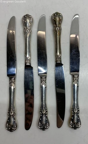(C) Towle Sterling Silver Handled Dinner Knives