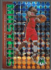 Zion Williamson 2022-23 Panini Mosaic Jam Masters Green Prizm #18 Pelicans