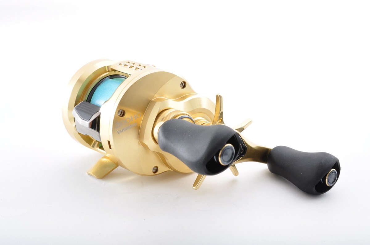 Shimano 21 Calcutta Conquest 200HG Right Handle Near Mint Baitcast
