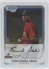 2011 Bowman Chrome Prospects Fernando Abad #BCP219 sq1