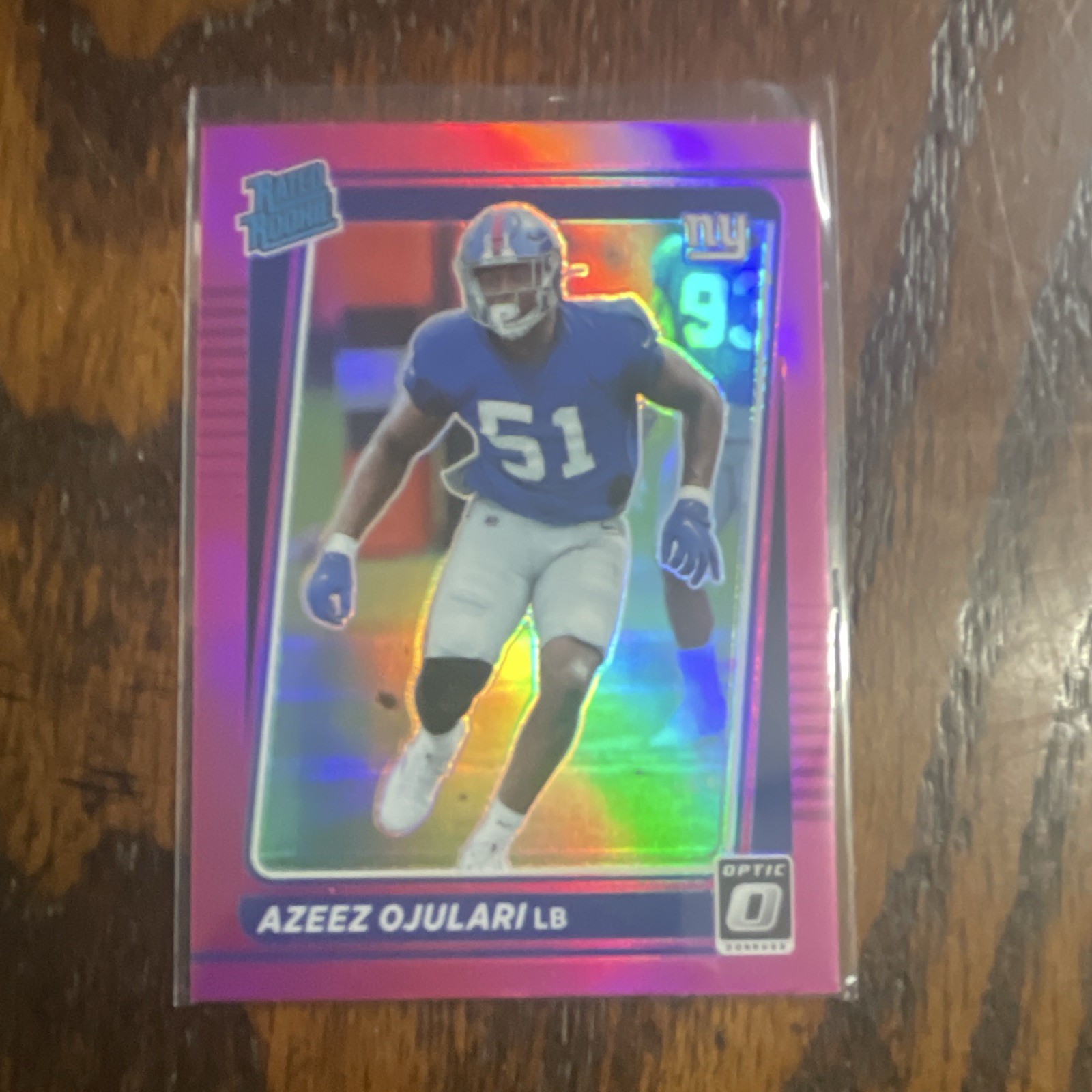 Azeez Ojulari Panini Donruss Optic #273 Base