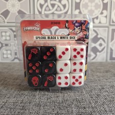 Image of Zombicide 2nd Edition: Special Black & White Dice Pack - New