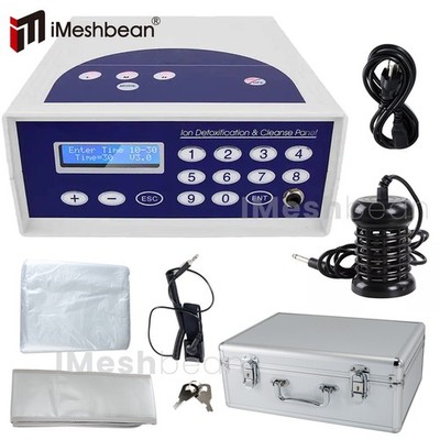 Detox Foot Bath Spa Machine Kit FIR Belt Cell Ion Ionic Aqua CHI SPA Machine