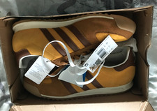 ADIDAS ALL TEAM MENS MUSTARD TRAINERS SIZE 9