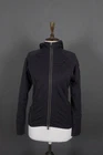 Icebreaker Black Wool Raglan Sleeve Hooded Full Zip Activewear Jacket Size S