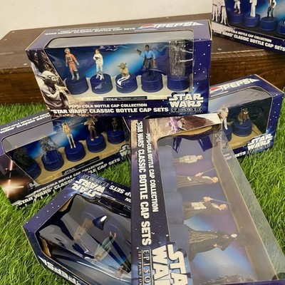 Pepsi Cola Bottle Cap Collection Star Wars Classic Sets 1~10