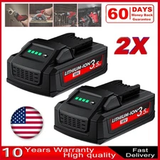 2pcs 3500mah BatteryFor Milwaukee For M18 18V Lithium 48-11-1850, 48-11-1852