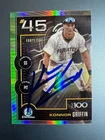 Signed Konnor Griffin 2025 Bowman Scouts Top 100 Prospects In-Person Auto