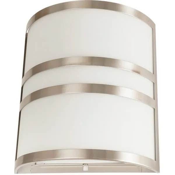 10 In. 2-Light Wall Sconce (Brushed Nickel)
