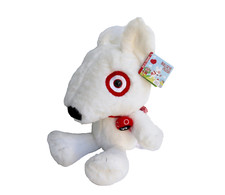 Target Bullseye Plush Dog 2023 Stuffed Animal 10" NEW