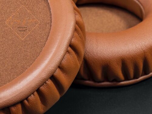 Brown Coffee Full Size Thick Memory Foam Cushions Replacement Ear Pads Headphone - Picture 12 of 26