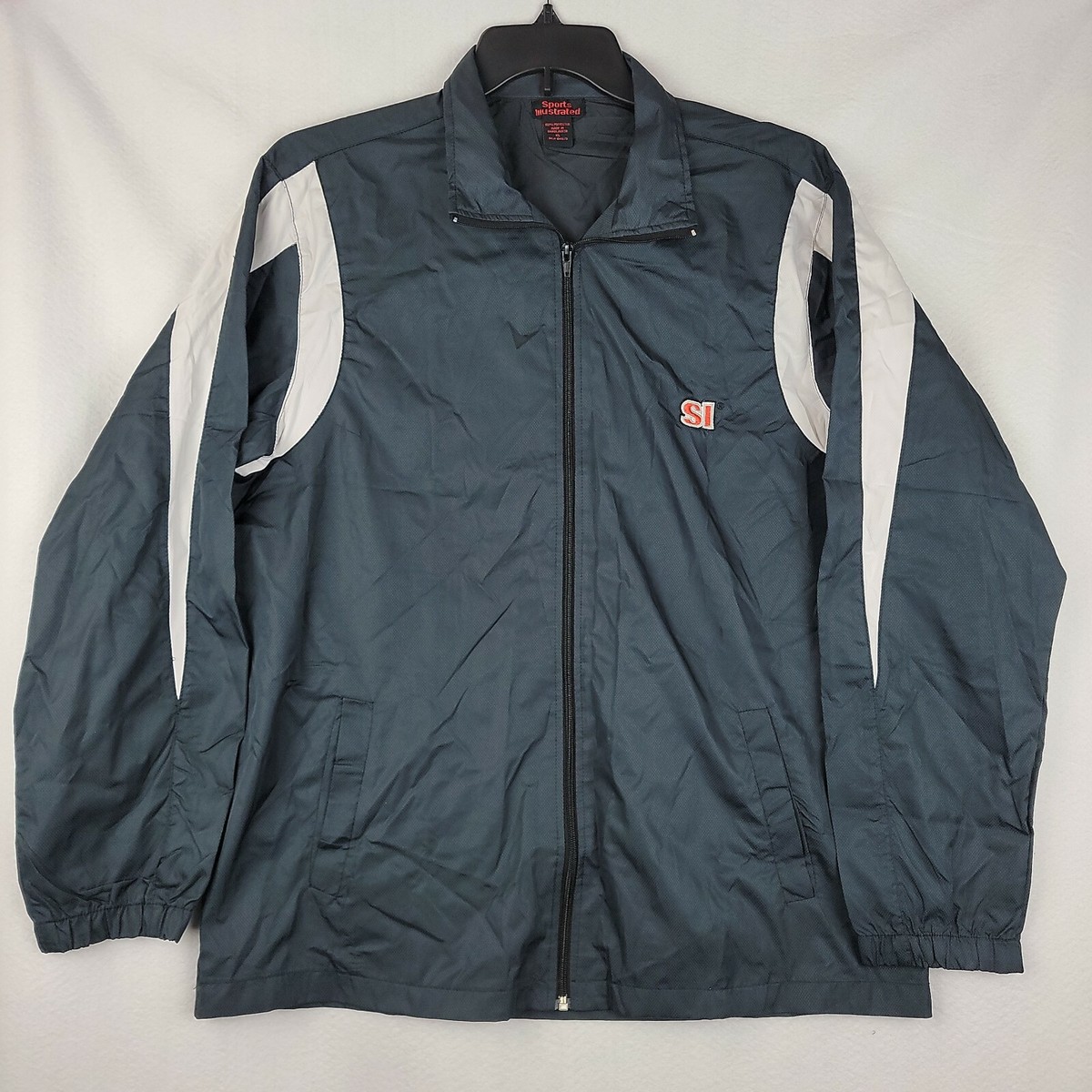 Sports Illustrated Jacket Mens Size XL Full Zip Windbreaker