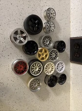 Assorted Tamiya 26-+2mm 1/10th Touring  Car Wheels TT01/TT02/Ferrari/Porsche