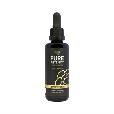 PINE POLLEN Pure Potenz Tinktur 50ml | Adaptogenes Hormon Elixier