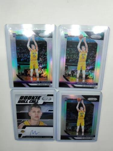 Moritz Wagner 2018-19 Certified Certified Potential Auto Wizards (4) Cards Holos