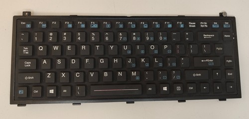 Rubber Keyboard For V110 V200 Getac Backlit Emissive US Layout keyboard - Photo 7/10