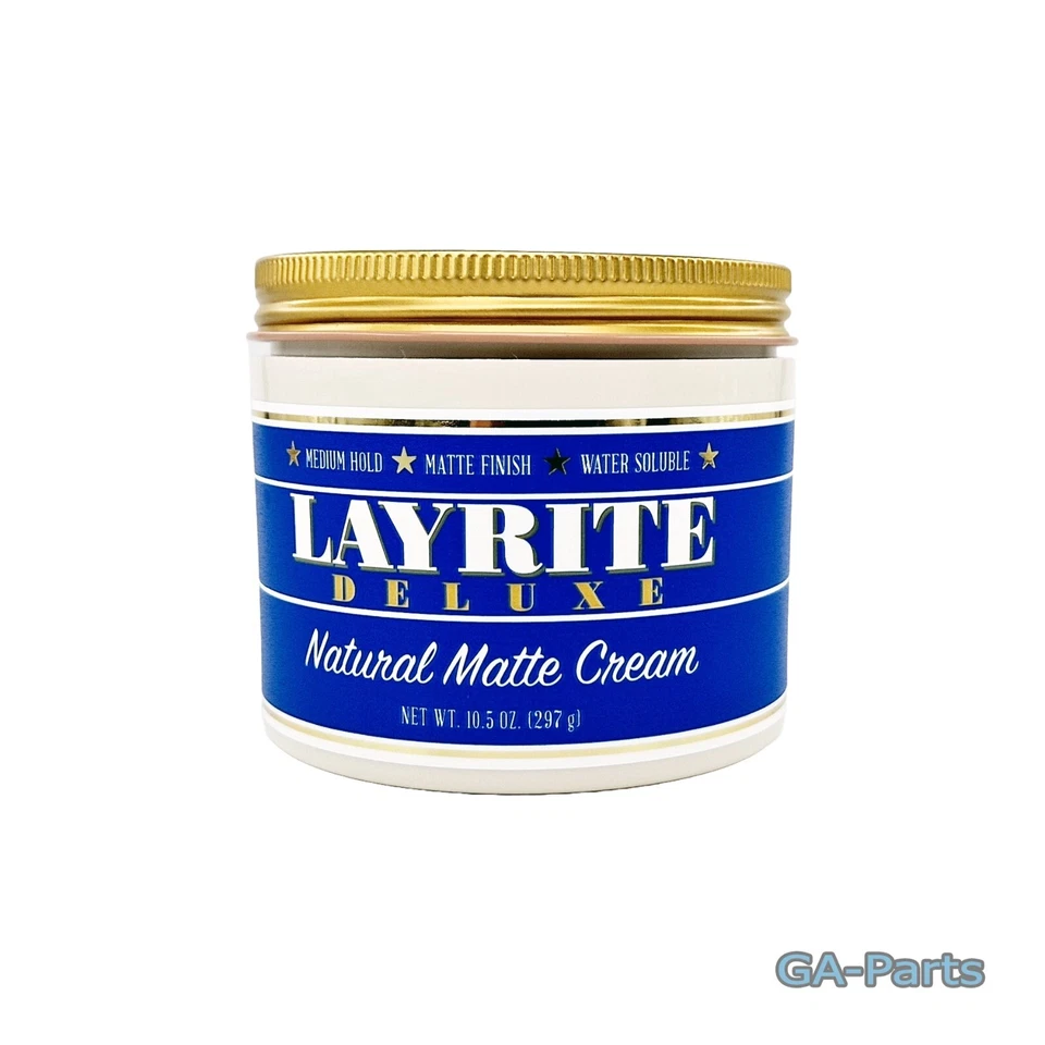 Layrite Matt Cream 297g – Haarwachs  Mittlerer Halt  Wasserlöslich  Haarstyling - Bild 2 von 3
