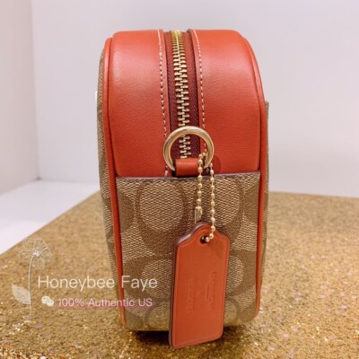 【極美品】COACH コーチ かごバッグ ベージュ/オレンジ ※相場7万円 極美品】COACH コーチ かごバッグ ベージュ/オレンジ ※相場7万円