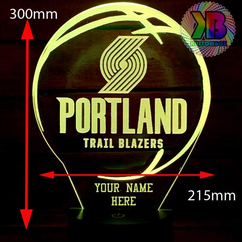 SACRAMENTO KINGS BASKETBALL Personalised 3D LED Night Light 7 Colour Change Lamp - Picture 15 of 15