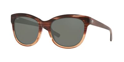 COSTA DEL MAR 6S2004 12 Bimini Shiny Sunset Gray 54 mm Women's Sunglasses