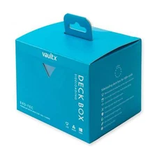 VaultX Sideloading Deck Box 100+ Neon Blue