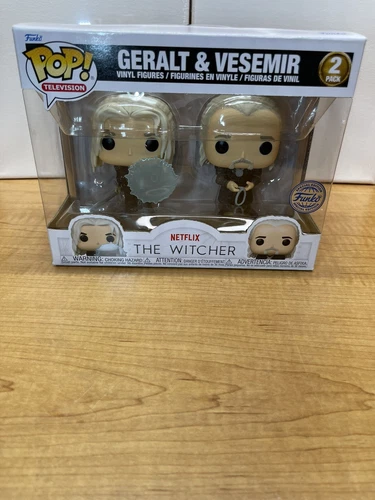 Funko Pop! Vinyl: The Witcher - Geralt & Vesemir!