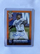 2021 Topps Big League Electric Orange Autograph /99 #BLA-AM Adalberto Mondesi