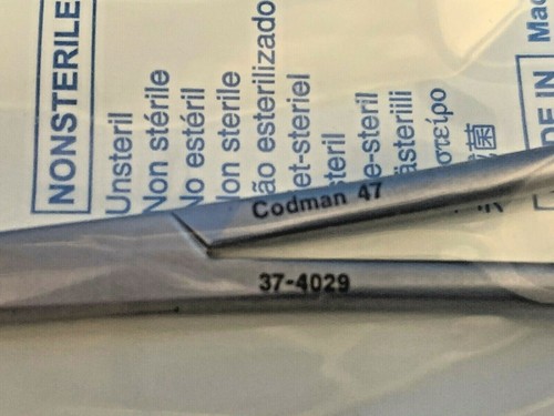Codman, 37-4029 Needle Holder 4 3/4", Orthopedic - Picture 2 of 5