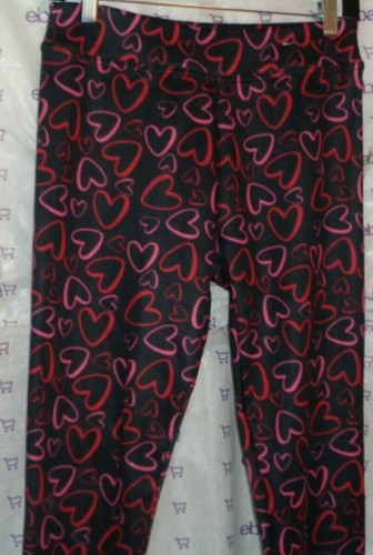 NEW Serra girls Small STRETCH ankle Heart PANT white fur lined 26w 31L pull on - Picture 5 of 7