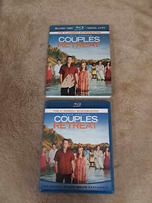 Couples Retreat (Blu-ray, 2009)  w/ slip cover  DVD & Digital LIKE NEW