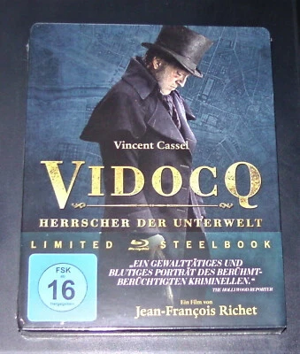 VIDOCQ HERRSCHER DER UNTERWELT LIMITIERTE STEELBOOK MIT BOOKLETBLU RAY NEU & OVP - Bild 1 von 4