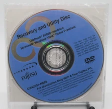 FUJITSU - LIFEBOOK: A6020 NOTEBOOK RECOVERY & UTILITY DVD-ROM DISC, WIN. VISTA