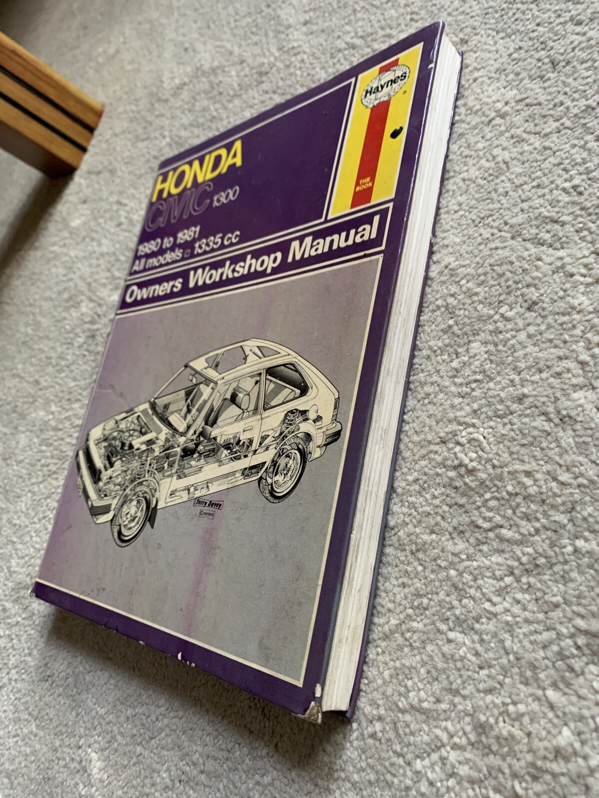 haynes manual honda civic 1300 1980 To 1981 eBay