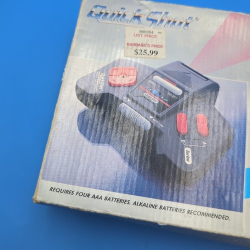 Quickshot Wireless Wiz Master Controller 4 Nintendo W Box Vintage MINT - Picture 6 of 10