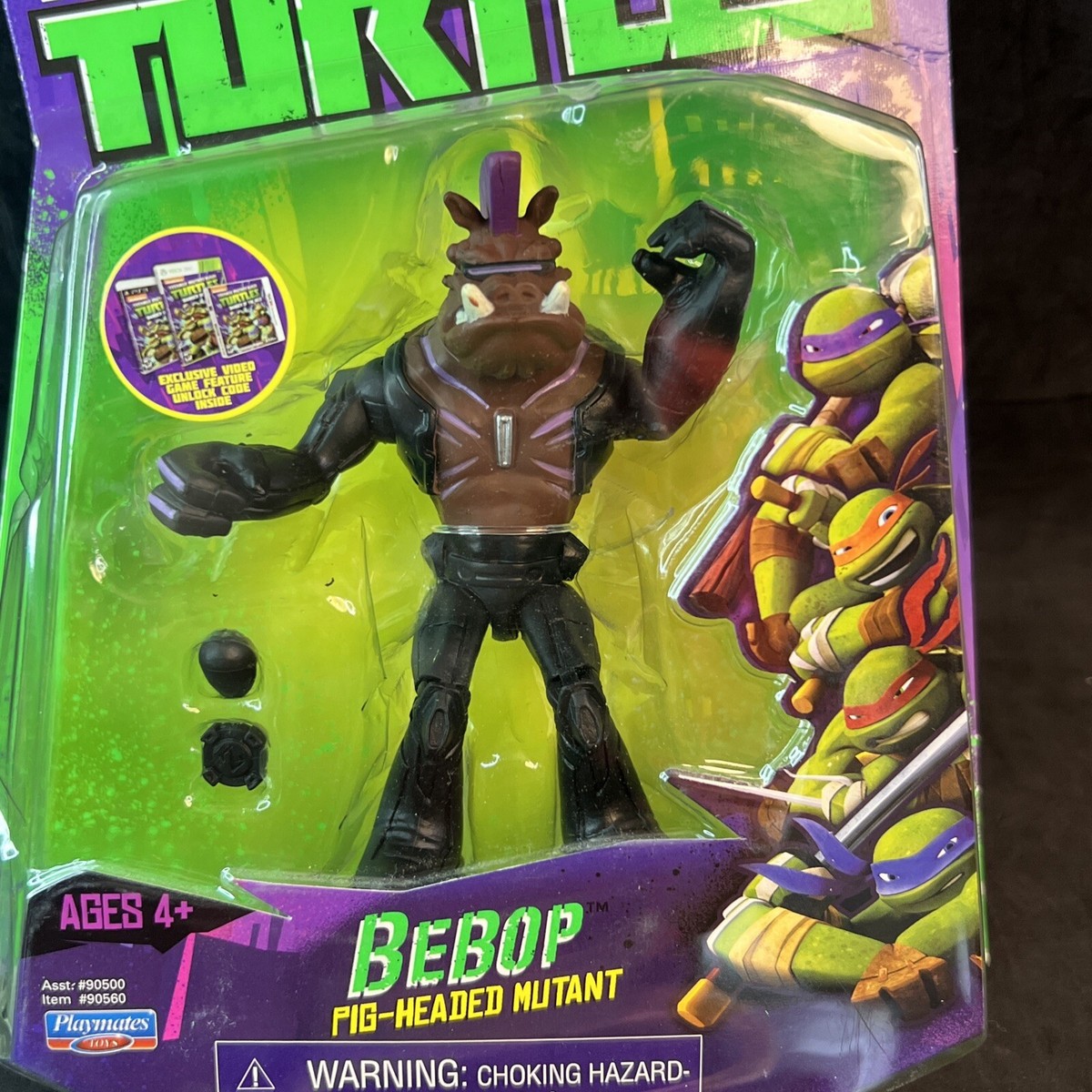 Teenage Mutant Ninja Turtles Bebop Pig Figurine Playmates