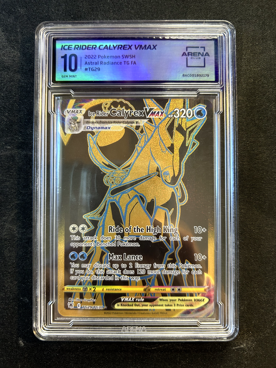 Ice Rider Calyrex VMAX 2022 Pokémon Astral Radiance TG29