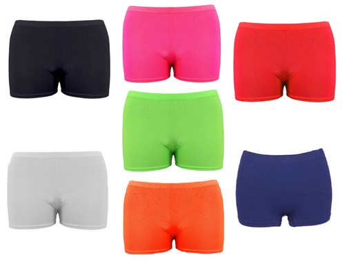 Girls Microfiber Hot Pants Shorts 