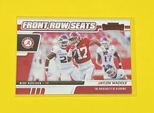 2021 Contenders Draft Picks Jaylen Waddle Front Row Seats RED PARALLEL SP #9 RC