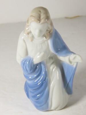 Porcelain Japan Nativity Set Figurines Lot Vintage Christmas Japan
