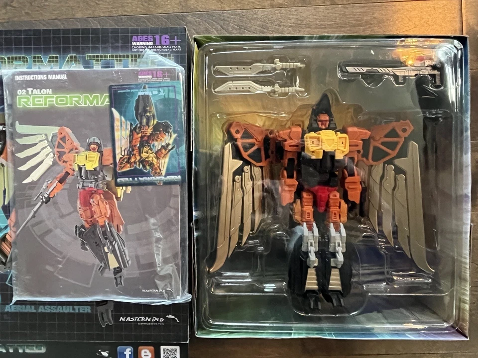 Mastermind Creation Reformatted R02 TALON mmc Combiner Predaking Feral Rex New - Image 4 of 4